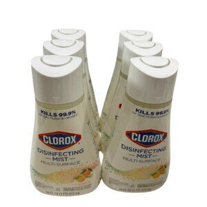 Clorox Disinfectant Mist Refill Multi-Surface Spray Lemongrass Mandarin 16 Fl Oz